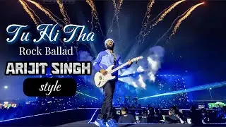 Tu Hi Tha (Arijit singh Rock Ballad concert) | Emotional Hindi Rock Song | Main Hi Tha, Tu Hi Hai