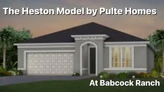 New Construction For Sale In SW Florida! The Heston Model Home Tour By Pulte Homes @ Babcock Ranch