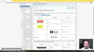 Domainrecht, Kennzeichenrecht, Namensrecht, Markenrecht  | Verh&auml;ltnis Wort - Wortbildmarke