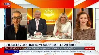 GBNEWS: Breakfast with Eamonn and Ellie: Breakfast Debate: Should you bring your kids to work?