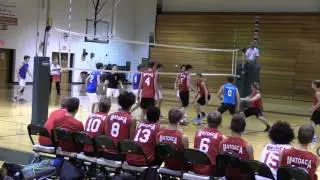 Atlee Varsity Boys Volleyball   Conference 12 Finals   vs  Matoaca 11 5 15 Game 4