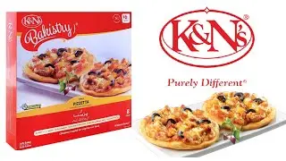 K&N's Tikka Pizzetta - Mini Pizza With Tikka Topping..
