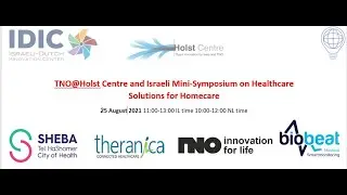 TNO@HOLST CENTRE AND ISRAELI MINI-SYMPOSIUM ON HEALTHCARE SOLUTIONS FOR HOMECARE