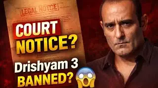 &ldquo;Drishyam 3 BANNED? Akshay Khanna Ke Scene Par Court Case 😱&rdquo; #Drishyam3 #AkshayKhanna #BollywoodNews