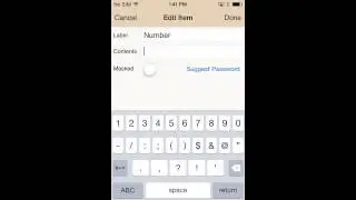 Intro to DataVault Password Manager for iOS