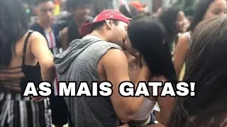 BEIJANDO DESCONHECIDAS NO BLOQUINHO DE PR&Eacute; - CARNAVAL. (PART.2)