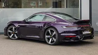 2023 Porsche 911 (992) Sport Classic - PTS Viola Metallic - Walkaround & Interior & Startup