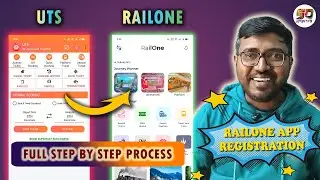 Switch to Railone App | Transfer Ticket, R-wallet Balance from UTS to Railone | Registration Process
