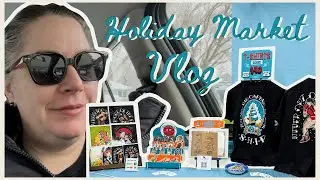 ART MARKET VLOG: Black Sheep Collective Vendor Vlog | Calgary December 6, 2025