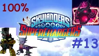 Skylanders Superchargers Walkthrough 100% | NIGHTMARE MODE | Astroblast + Whirlwind (2 Player) #13