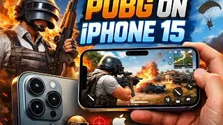 Pubg gamplay on iphone 15 hand cam