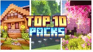 Top 10 Aesthetic Texture Packs For Minecraft 2025! (Resource Packs)