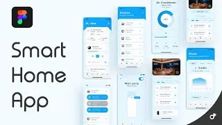 Smart Home App | Figma Presentation View