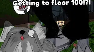 🔴|| CAN WE MAKE IT SO FAR TO FLOOR 100+ ATTEMPT WITH FRIENDS || DANDYS WORLD || CLOSED RUN ONLY ||