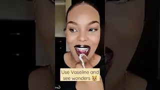 VASELINE IS IT FOR ME TO REMOVE MATTE LIPSTICK 💄