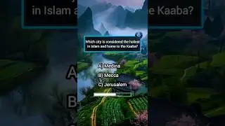 Think You Know Islam? Test Your Knowledge with This Fun Islamic Quiz! 🌙 #islamicquiz #islamicfacts