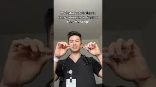 Use the 1 hand scoop technique! #comedy #doctor #humor #medical #shorts