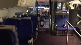 Amsterdam Schiphol Airport Douglas DC-9 relaxation secret gem