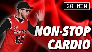 20 Minute Non Stop Cardio Workout at Home | Low Impact | No Repeat