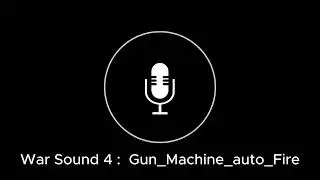 War Sound 4:Gun Machine auto Fire #sound #soundeffects  #soundeffect #action #actionmovies #gunsound