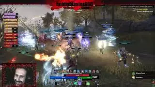 NO PROC SET TEST ESO PVP! EPIC HAMMER BATTLES!