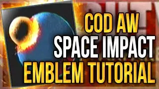 COD AW EMBLEM TUTORIAL SPACE IMPACT - TUTORIAL IMPACTO ESPACIAL - Call of Duty : Advanced Warfare #1