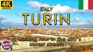 Discover Turin, Italy. Basilica della Consolata, Cathedral and Porta Palatina. UHD 4K with captions.
