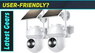 Best Solar Security Camera? TOVDOR DQ201 2K 360 Test
