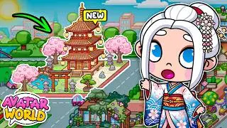 NOT IN THE GAME YET! Secret Sakura Villa Location! 🌸 | Avatar World