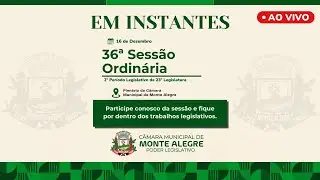 36ª Sessão Ordinária do 2º Período Legislativo da 23º Legislatura
