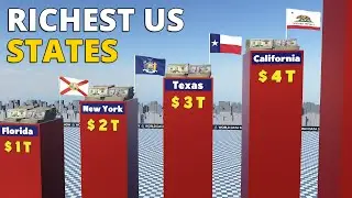 Richest US States 2026 | New Rankings Revealed!