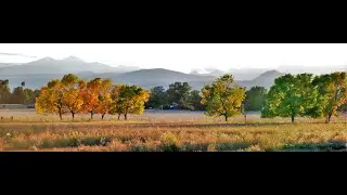 Timnath, Colorado - Beautiful Mountain Sunset Photos