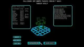 MechWarrior 2: Ghost Bear's Legacy - Mechlab Mech List