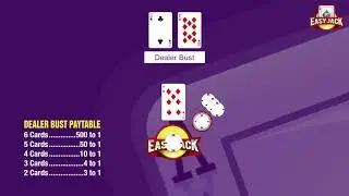EasyJack Example Dealer Bust Sidebet