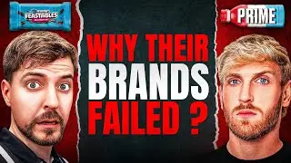 MrBeast vs Logan Paul | This is Why Influencer Led Businesses FAIL