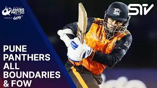 Pune Panthers All Boundaries & FOW | Delhi vs Pune | Match 5 | World Legends T20 Pro League | ZL1K
