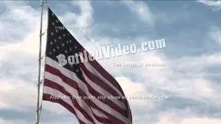 Free Video: The US Flag by BottledVideo.com
