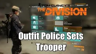 Tom Clancy's The Division Outfit Police Sets (Trooper)