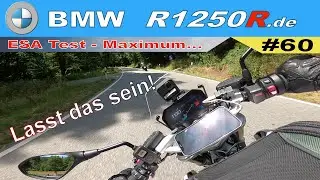 BMW R1250R | Test - Fahrwerk auf MAX | #MotoVlog 60 | Lasst es...