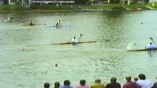 1991 Kanu Regatta Duisburg, at 21st-23rd June, Men's K-1 500m Final.