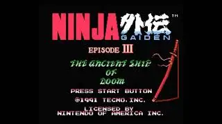 Ninja Gaiden III - The Ancient Ship of Doom (NES) - Inverted Catwalk