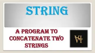Program to concatenate two strings in c