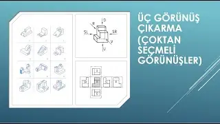 17) ÜÇ GÖRÜNÜŞ ÇIKARMA ÖRNEKLERİ