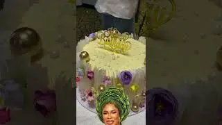 The cakes Actress Faithia Balogun use to celebrate her birthday 🎂🎉