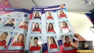 *COLECCI&Oacute;N COMPLETADA* *UEFA WOMENS EURO 2022* Panini - CROLOMOLO