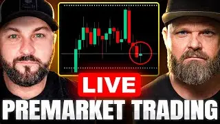 LIVE: Hunting The Market Open! (NASDAQ, DOW, Gold & Bitcoin)