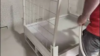 Manual powder coating paint booth