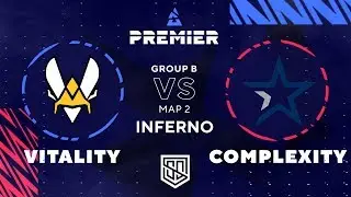 VITALITY vs COMPLEXITY | MAP 2 | GROUP 2 | DAY 5 | BLAST PREMIER SPRING SERIES 2020