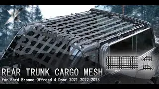 Roof Top Hammock Mesh Net  Ford Bronco 2021+