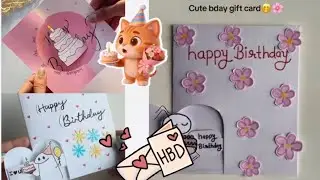 DIY rotating cake greeting card idea 🎂✨#art #diy #handmade #shorts #youtubechannel #birthdaygift